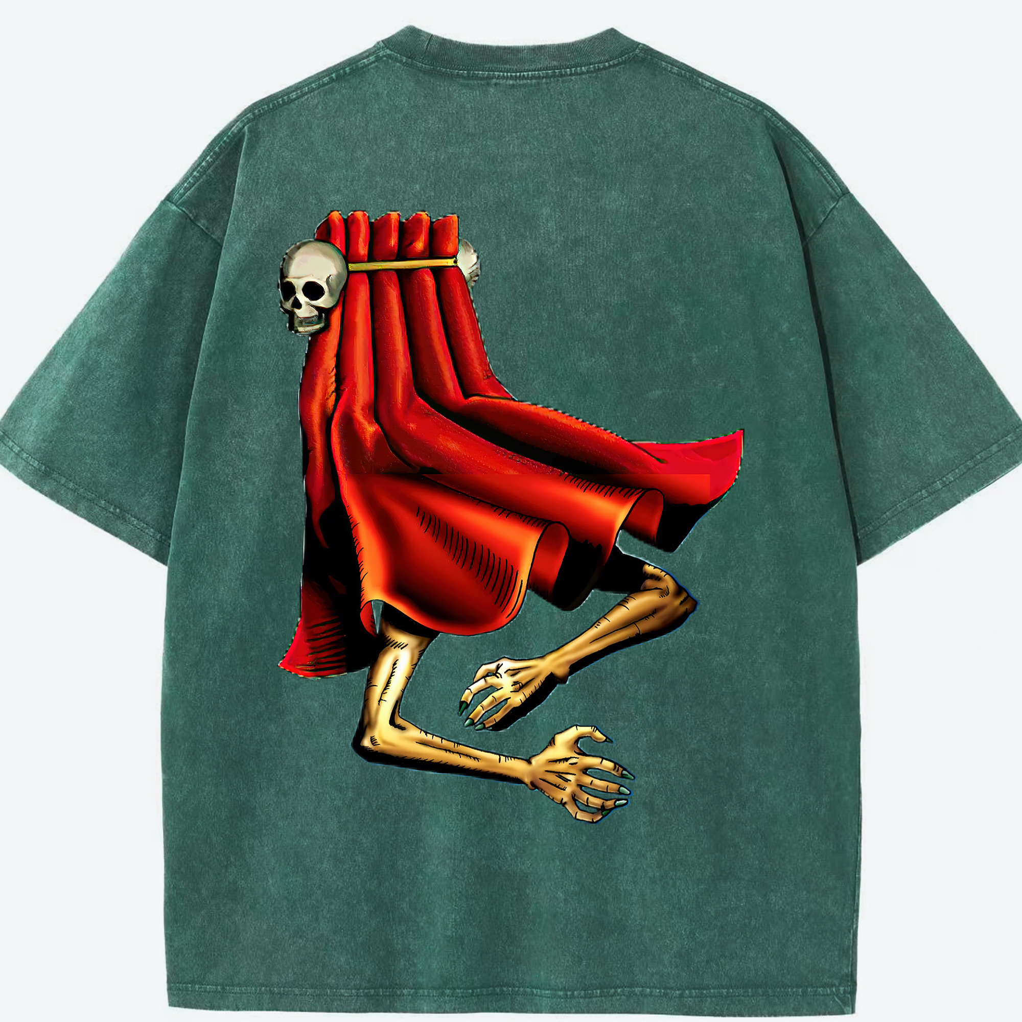 （画像用） 遊☆戯☆王 Yu-Gi-Oh! 綿100% ヴィンテージ風 半袖Tシャツ（背面プリント）